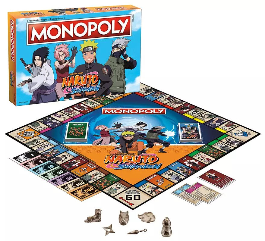 Gra planszowa WINNING GAMES Monopoly Naruto PL