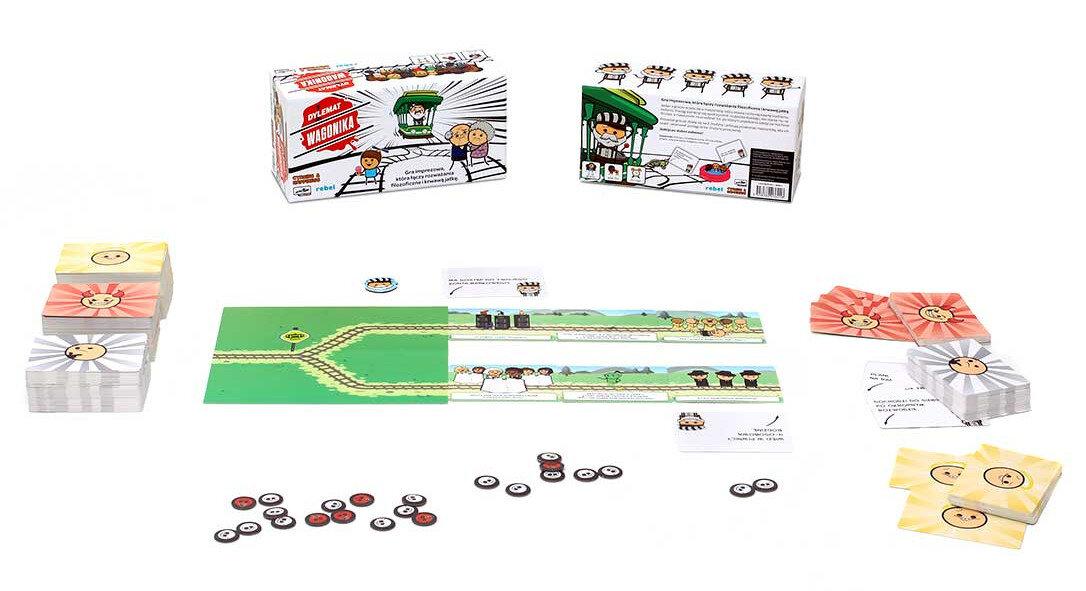 Gra planszowa REBEL Dylemat wagonika