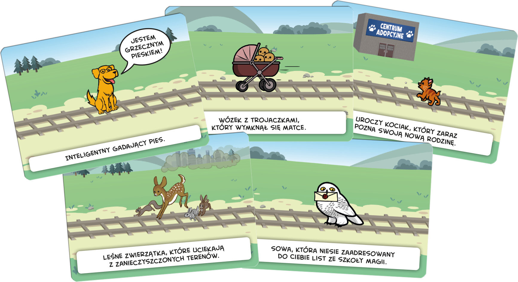 Gra planszowa REBEL Dylemat wagonika