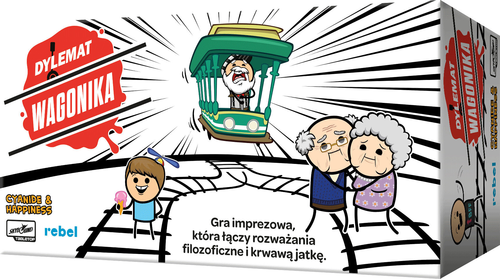 Gra planszowa REBEL Dylemat wagonika