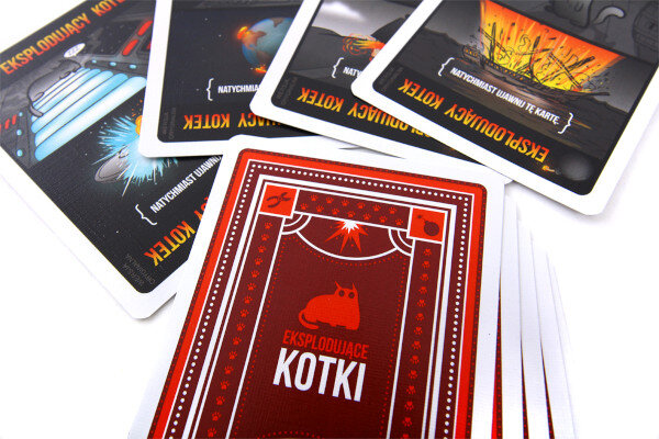 Gra karciana REBEL Eksplodujące Kotki (nowa edycja)