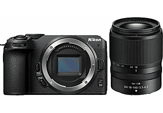 NIKON Z 30 Lens Kit w/ 18-140 DX Aynasız Fotoğraf Makinesi Siyah_1