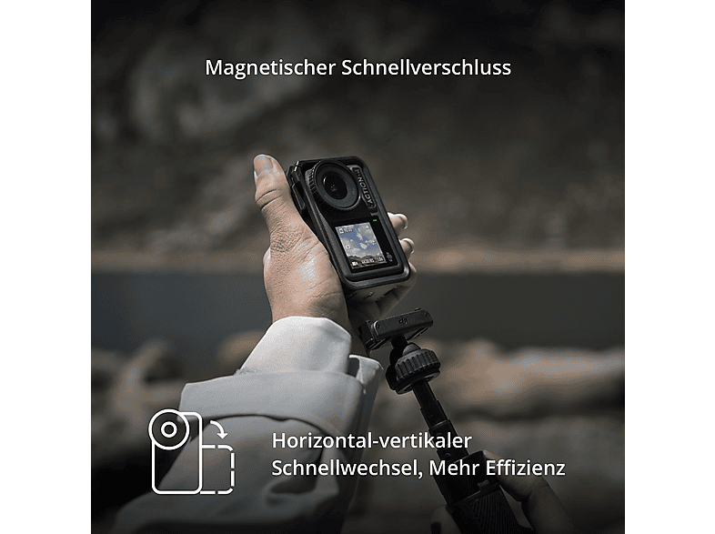 DJI Osmo Action 4 Standard Combo Camera , WLAN, Touchscreen