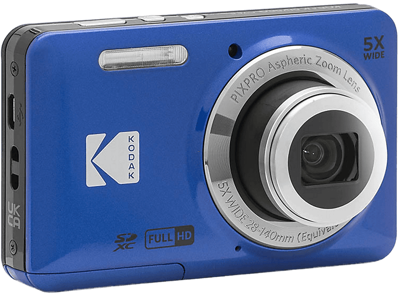 KODAK Compact camera PIXPRO FZ55 Blauw (FZ55BL) MediaMarkt