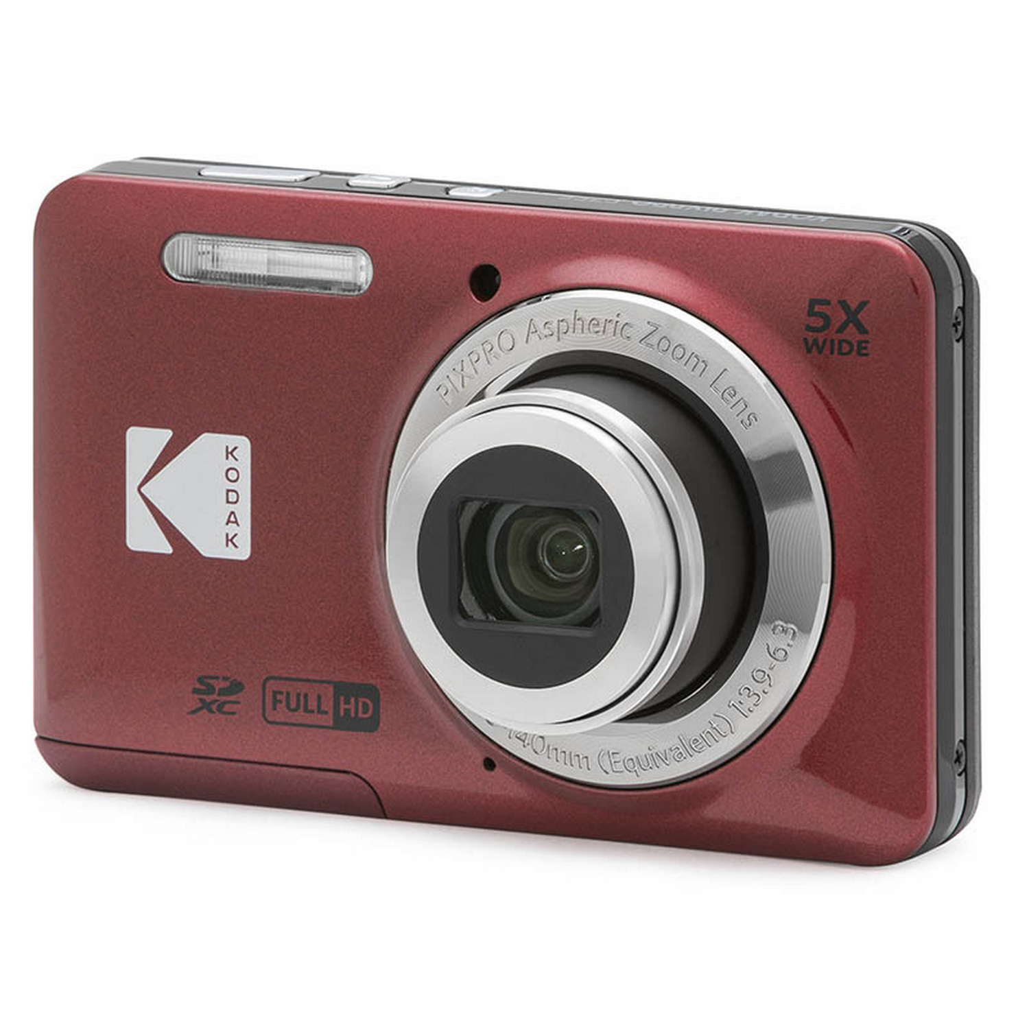 KODAK Compact camera PIXPRO FZ55 Rood (FZ55RD) | MediaMarkt