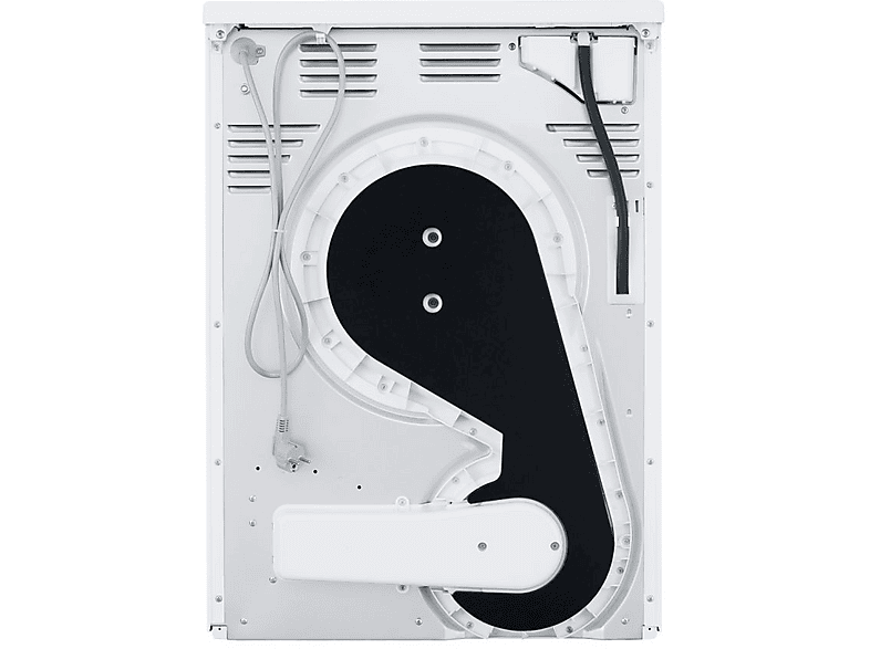 Haier HD100-A2979 Wärmepumpentrockner (10 kg, EEK: E, 66 dB(A)), Weiß/Schwarz) — Foto 5 von 5