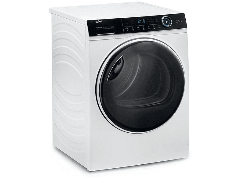 Haier HD100-A2979 Wärmepumpentrockner (10 kg, EEK: E, 66 dB(A)), Weiß/Schwarz) — Foto 2 von 5