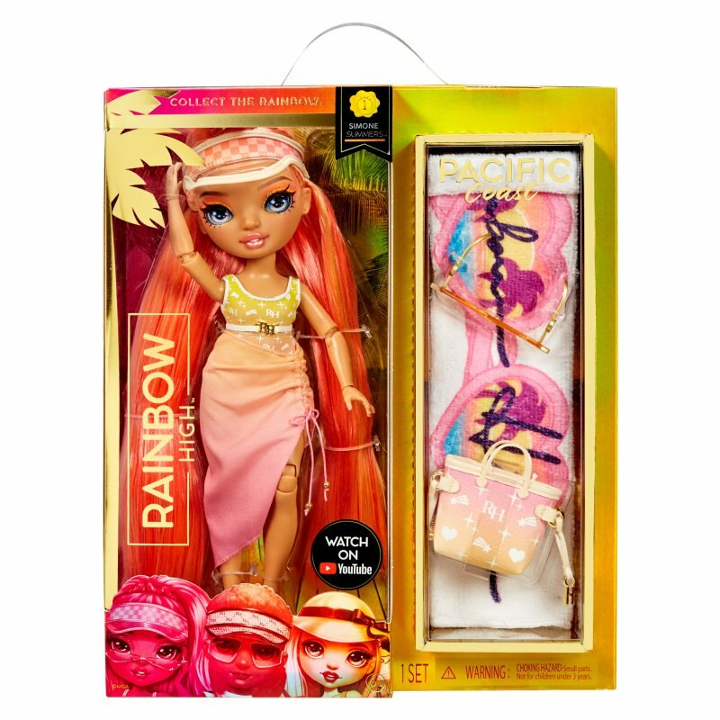 Lalka MGA ENTERTAINMENT Rainbow High Pacific Coast Simone Summers