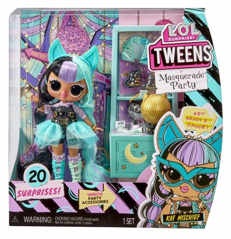 Lalka MGA ENTERTAINMENT LOL Surprise Tweens Masquerade Kat Mischief 584117