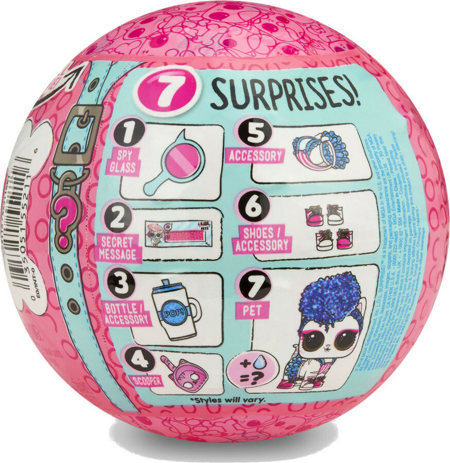 Figurka MGA ENTERTAINMENT LOL Surprise! Light Pets Zwierzątko niespodzianka