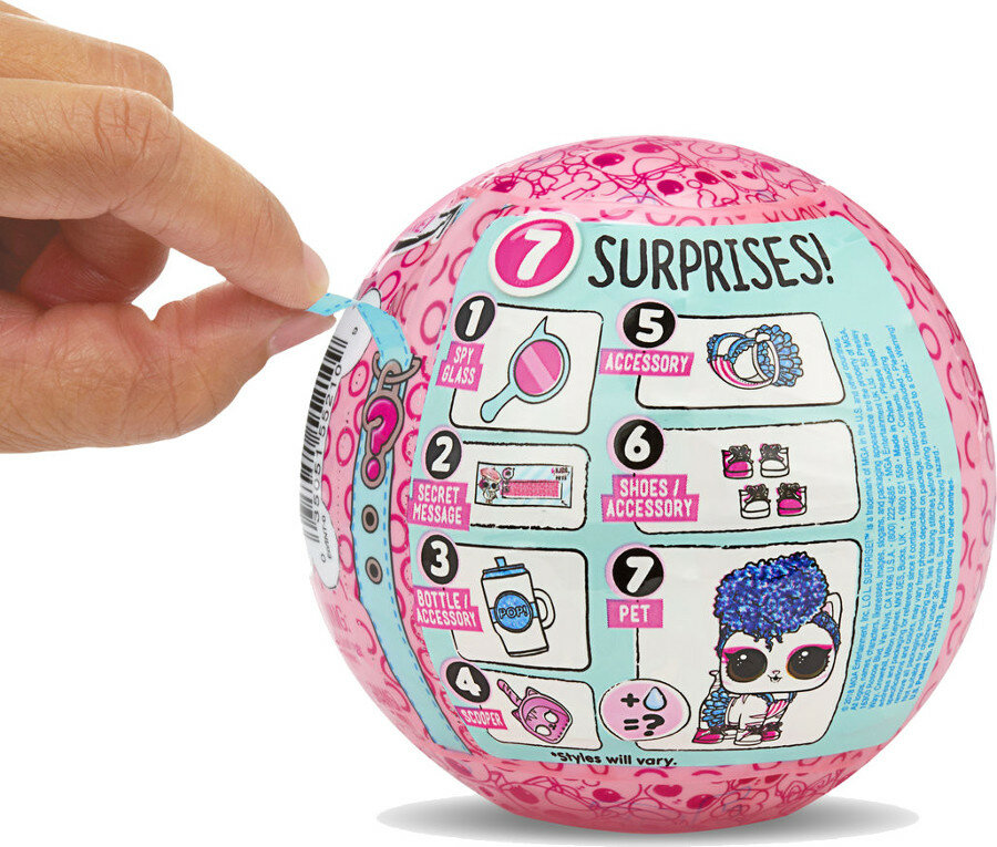 Figurka MGA ENTERTAINMENT LOL Surprise! Light Pets Zwierzątko niespodzianka