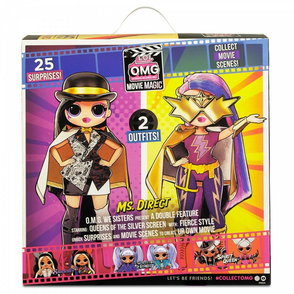 Figurka MGA ENTERTAINMENT L.O.L. Surprise O.M.G. Movie Magic - Ms. Direct