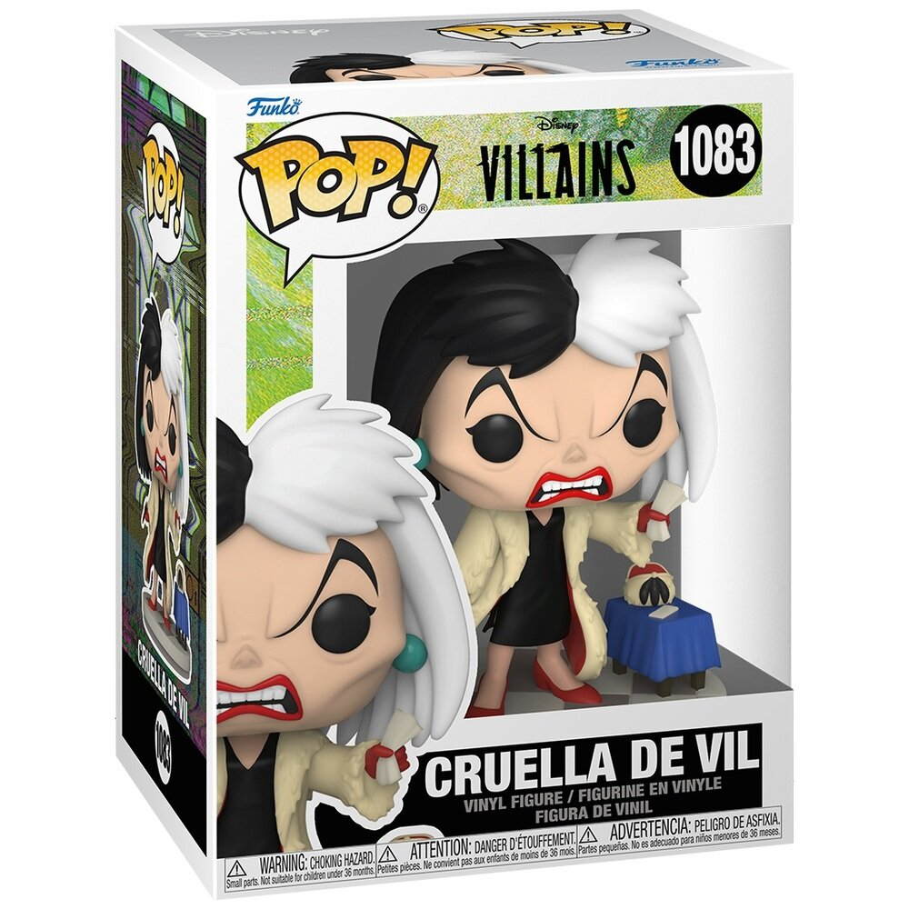 Figurka FUNKO POP Disney: Villains - Cruella de Vil