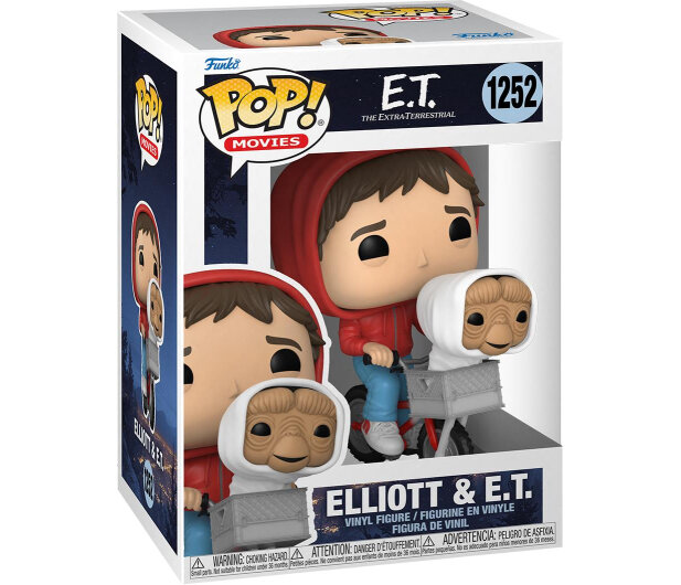 Figurka FUNKO POP Movies: ET - Elliott w/ET in Bike Basket