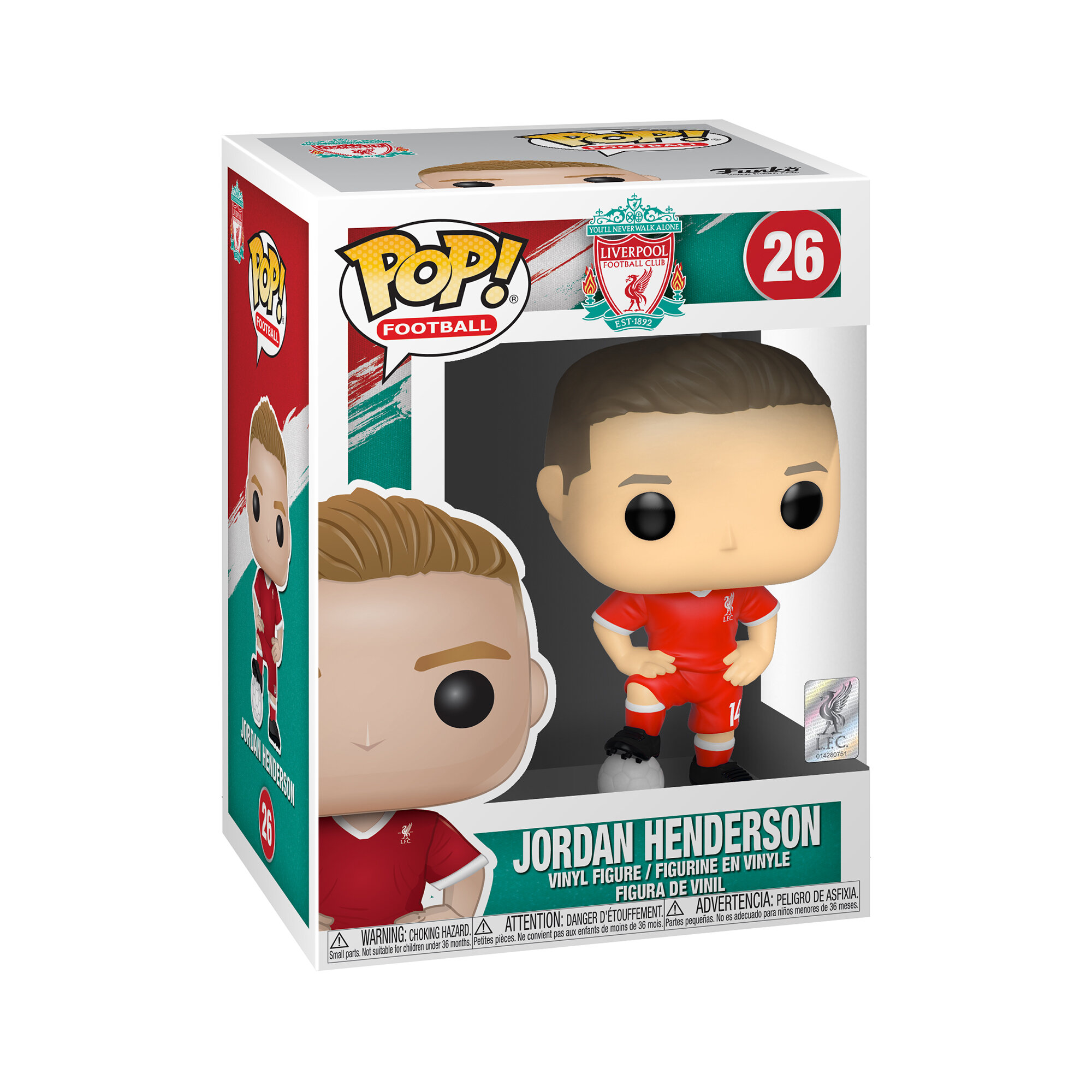 Figurka FUNKO POP Football: Liverpool - Jordan Henderson