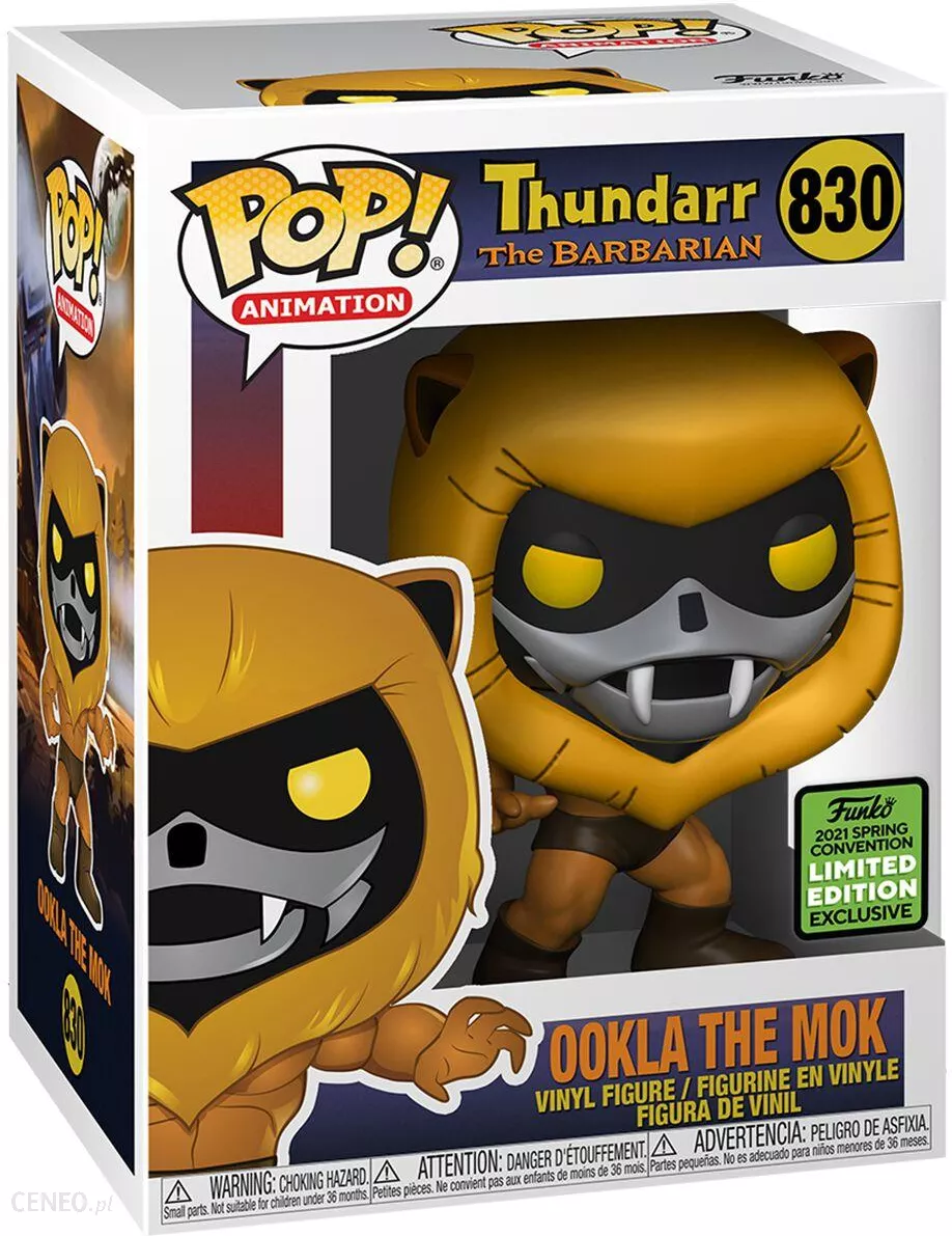 Figurka FUNKO POP Animation: Thundarr The Barbarian - Ookla The Mok