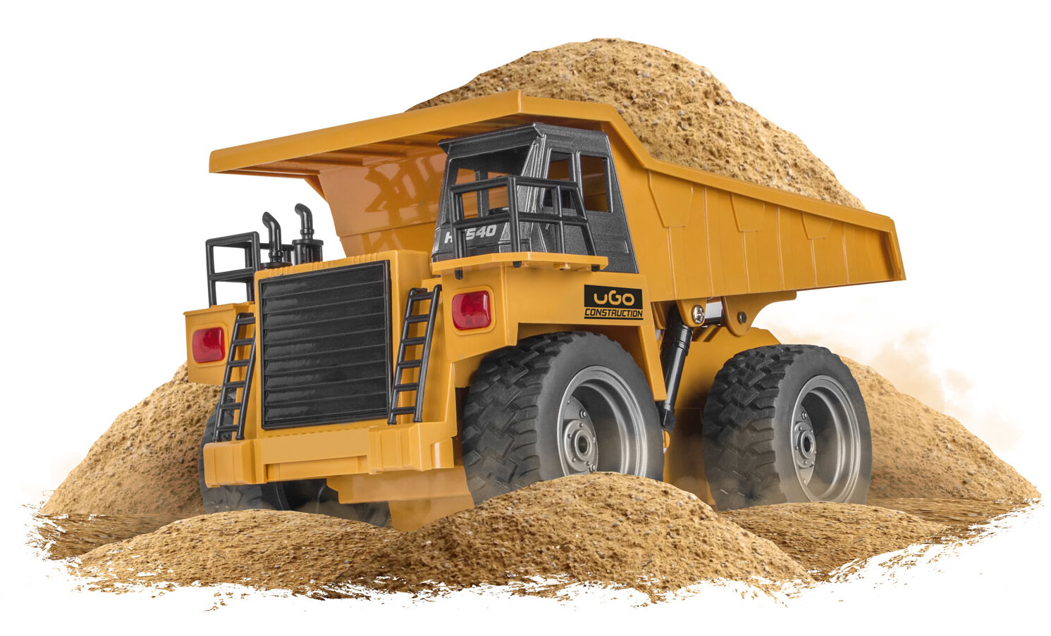 Samochód zdalnie sterowany UGO URC-1311 Wywrotka 1:18 10km/h