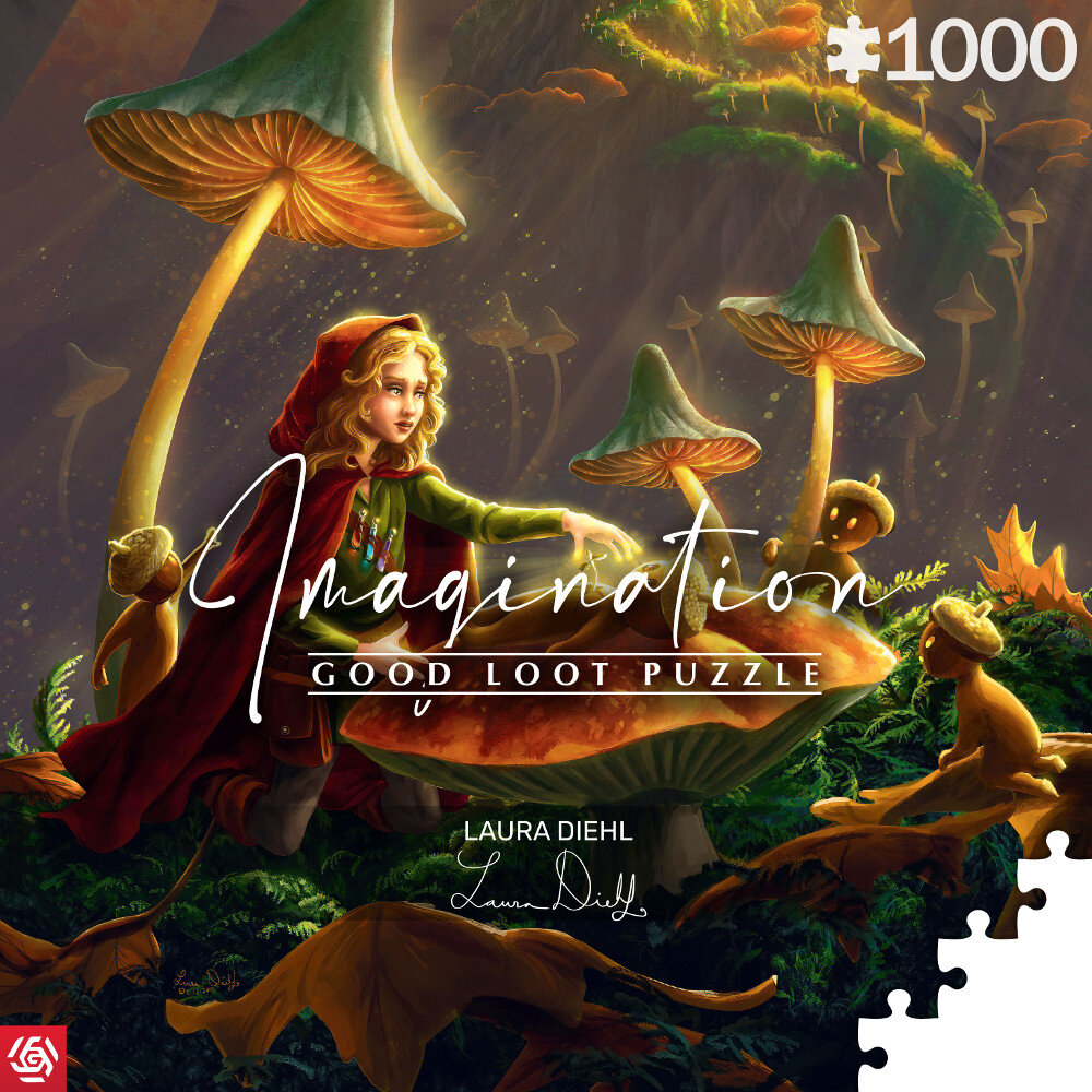 Puzzle GOOD LOOT Imagination Laura Diehl Żołędziowa wróżka 1000 elementów