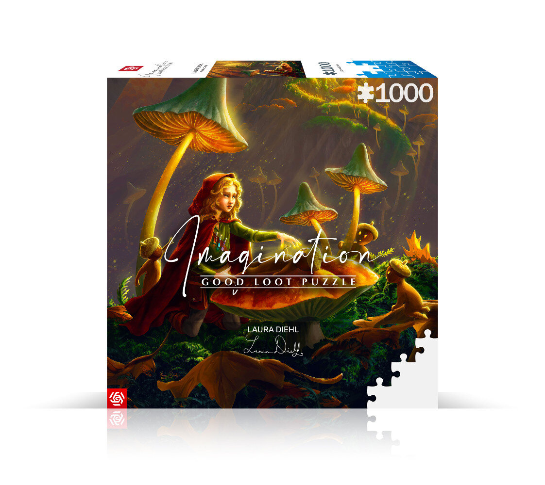 Puzzle GOOD LOOT Imagination Laura Diehl Żołędziowa wróżka 1000 elementów