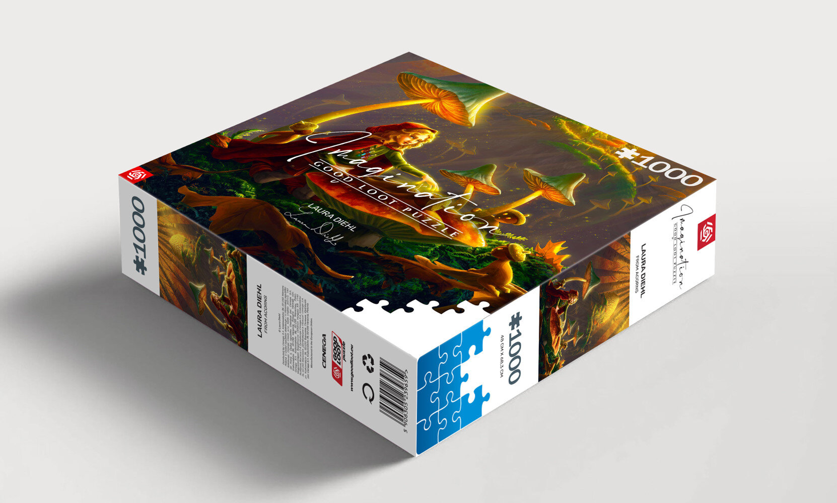 Puzzle GOOD LOOT Imagination Laura Diehl Żołędziowa wróżka 1000 elementów