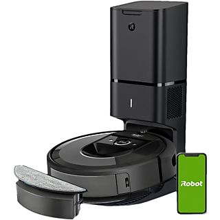 IROBOT Roomba Combo  i8+ - Robot aspirateur laveur (Noir)