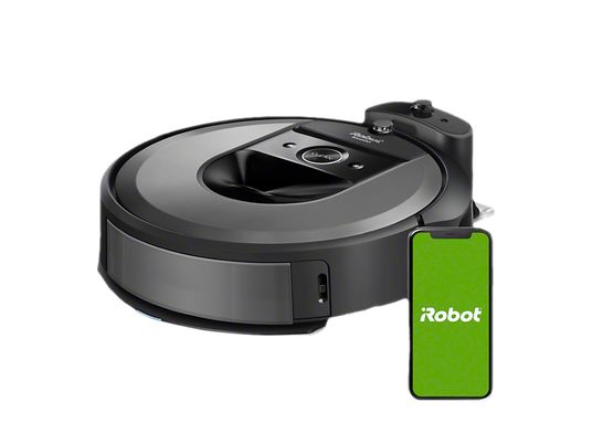 IROBOT Roomba Combo i8 - Robot aspirapolvere e lavapavimenti (Nero)