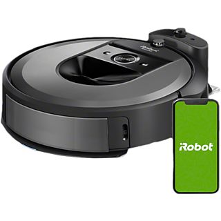 IROBOT Roomba Combo i8 - Robot aspirapolvere e lavapavimenti (Nero)