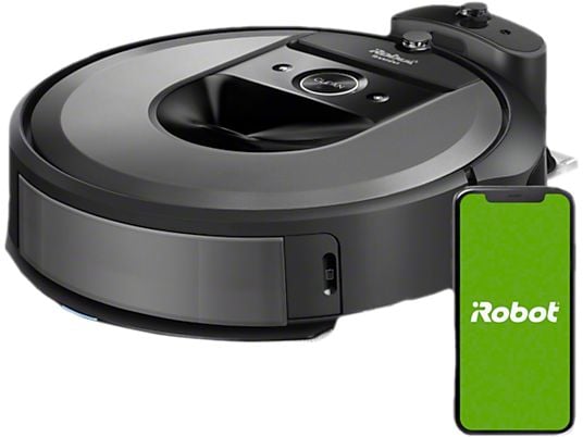 IROBOT Roomba Combo i8 - Saug- und Wischroboter (Schwarz)