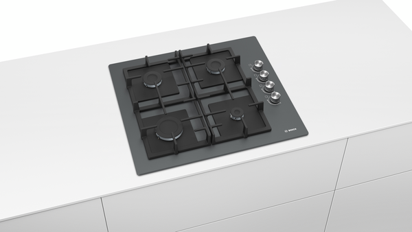 BOSCH POP6C9O92O Gazlı Ankastre Ocak Grafit