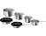 SIEMENS HZ9SE060 - Topf-Set (Silber)