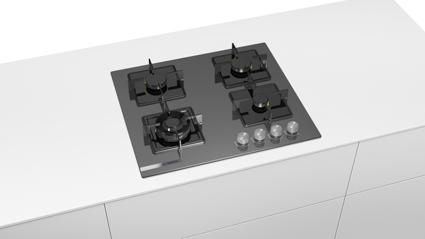 BOSCH PNH6C9O12O Gazlı Ankastre Ocak Grafit