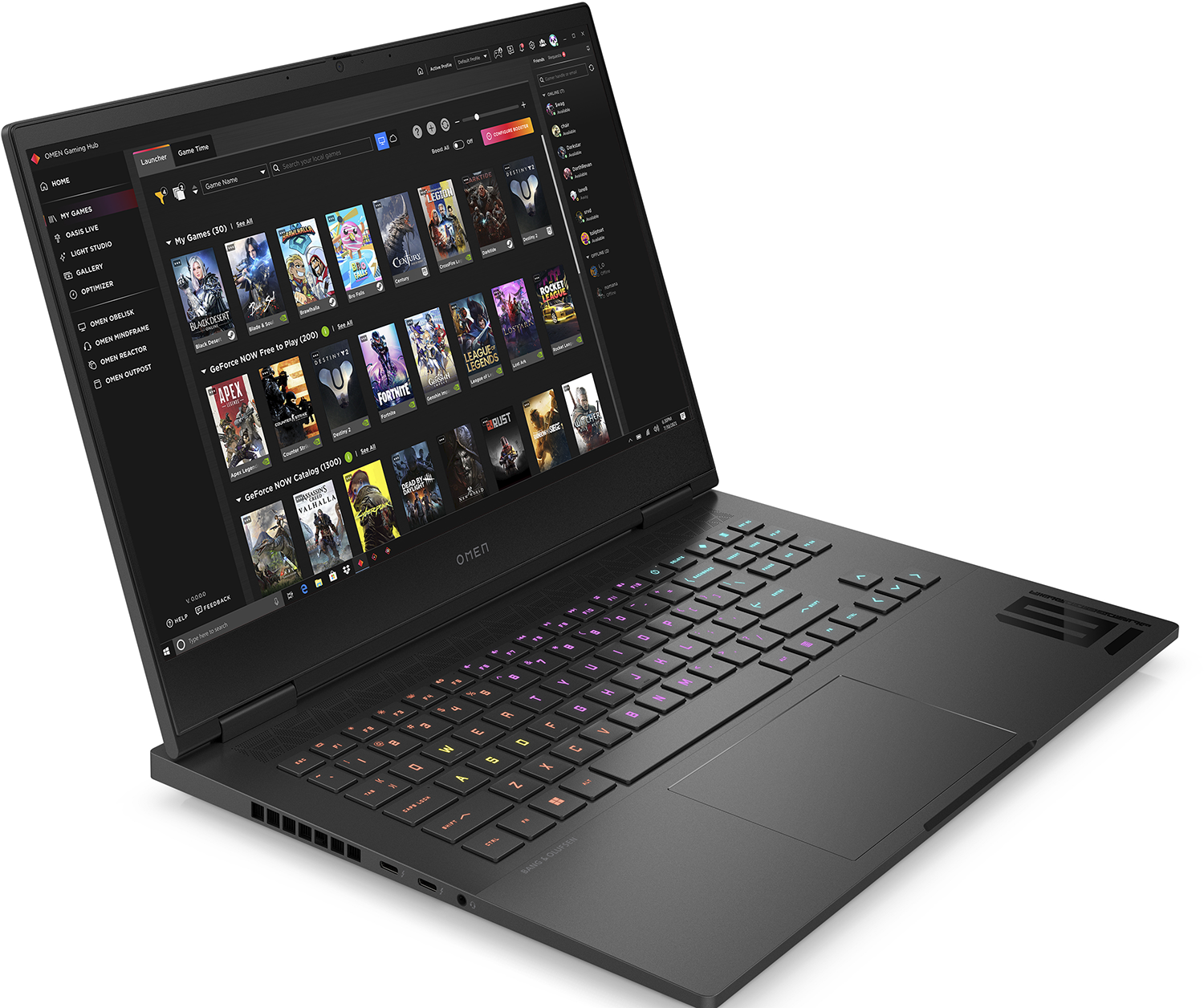 HP PC portable gamer OMEN 16-wf0006nb Intel Core i7-13700HX (8H512EA)