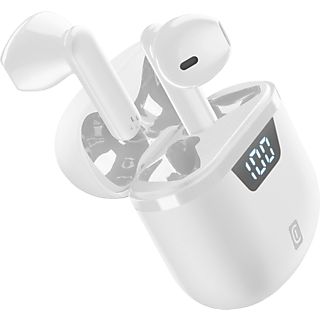 CELLULARLINE SEEK PRO BT - Véritables écouteurs sans fil (In-ear, Blanc)