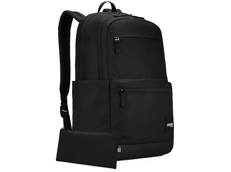 Mochila para portátil - Case Logic CCAM3216, 26 l, Bolsillo teléfono móvil y documentos, Compartimento tableta, con cremallera, Negro
