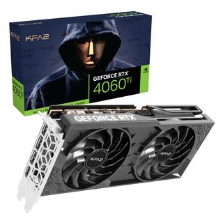 KFA2 GeForce RTX 4060 TI 1-Click OC (46ISL8MD8COK) (NVIDIA, Grafikkarte)