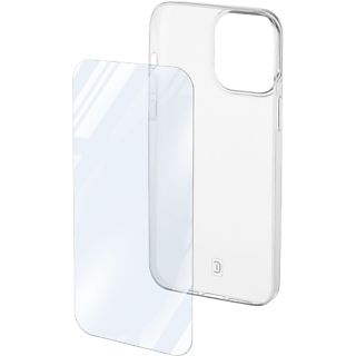 Funda - CELLULAR LINE PROTKITIPH15T, Apple, iPhone 15,  Trasera, Vidrio templado, Transparente