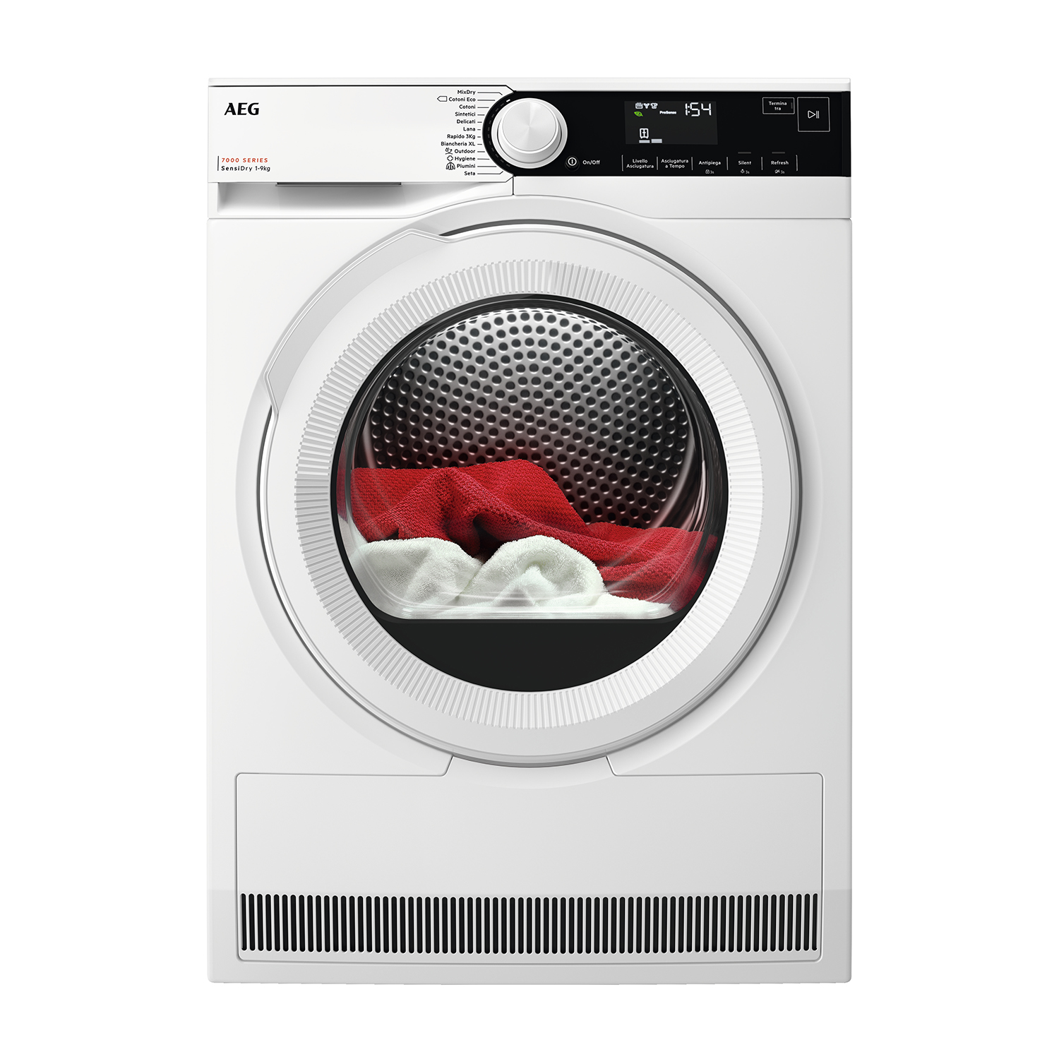 AEG Tr7G93Ow asciugatrice, 9 kg, 63,8 cm, Classe A+++