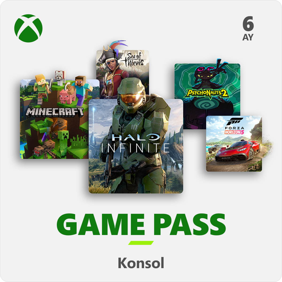 MICROSOFT Xbox Game Pass 6 ay (Dijital İndirilebilir Lisans)