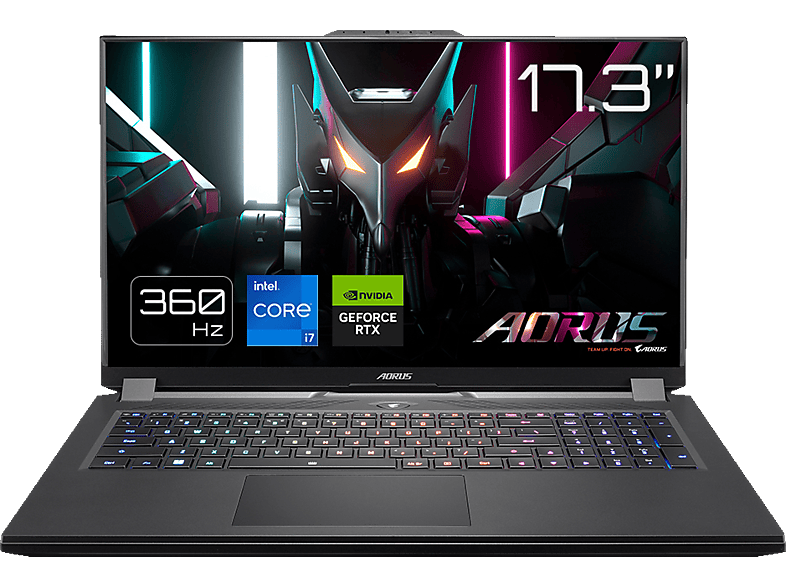 GIGABYTE AORUS 17H BXF-74DE554SH, Gaming Notebook, mit 17,3 Zoll