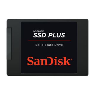 Disco duro SSD interno 480 GB - SanDisk SSD PLUS, Lectura 535 MB/s, Escritura 445 MB/s, Sata III, 2.5", Negro