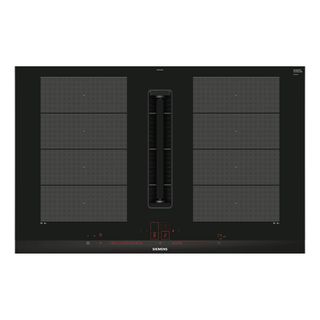 SIEMENS EX875LX67E - Table de cuisson avec hotte aspirante intégrée (Noir)