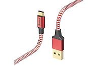 HAMA USB-A naar USB-C-kabel Reflective 1.5 m Rood (201559)