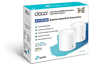 TP-LINK Deco X60 3000 MBPS Ev Wi-Fi 6 Sistemi İkili Paket_1