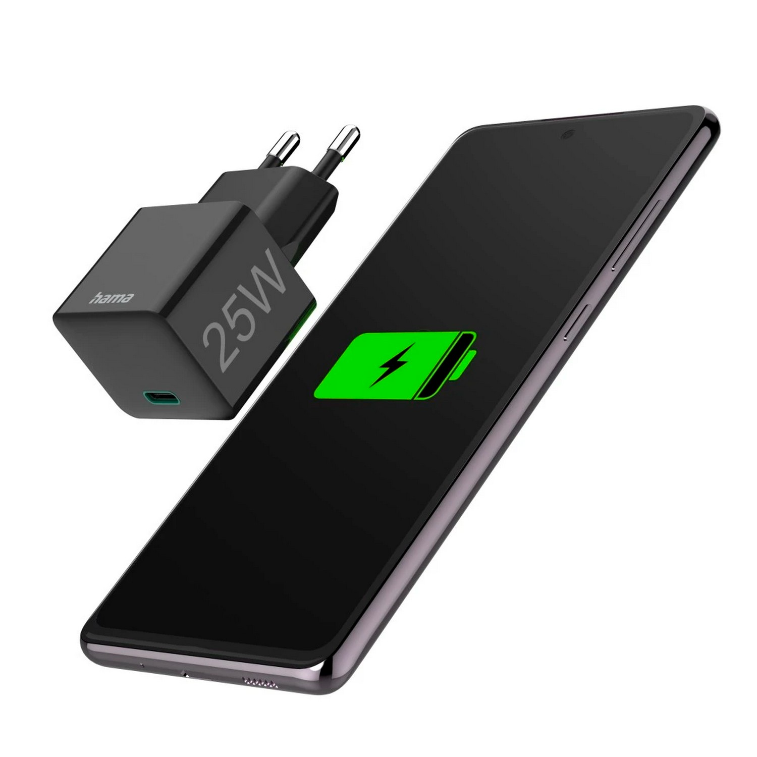HAMA USB-C-Oplader 25 W Zwart (201651)