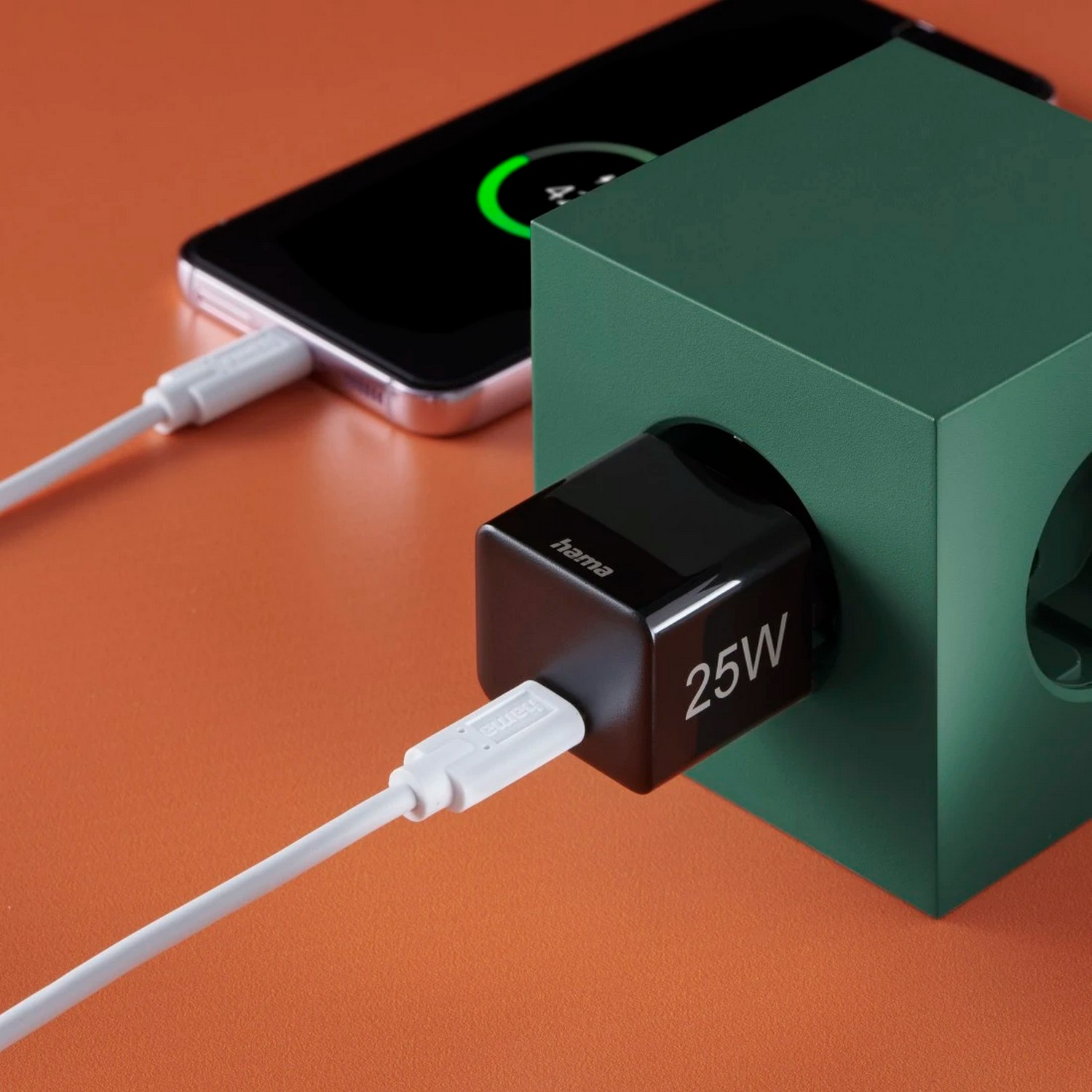 HAMA USB-C-Oplader 25 W Zwart (201651)