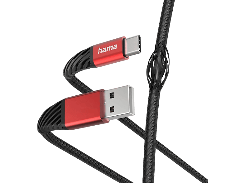 Hama Usb-a Naar Usb-c Kabel Extreme Zwart 1.5 M (00201540)