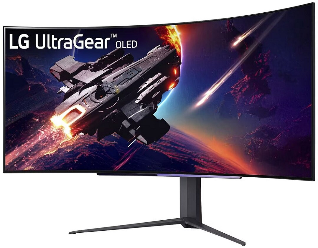 Monitor LG UltraGear 45GR95QE-B 44.5 UWQHD OLED 0.03ms 240Hz