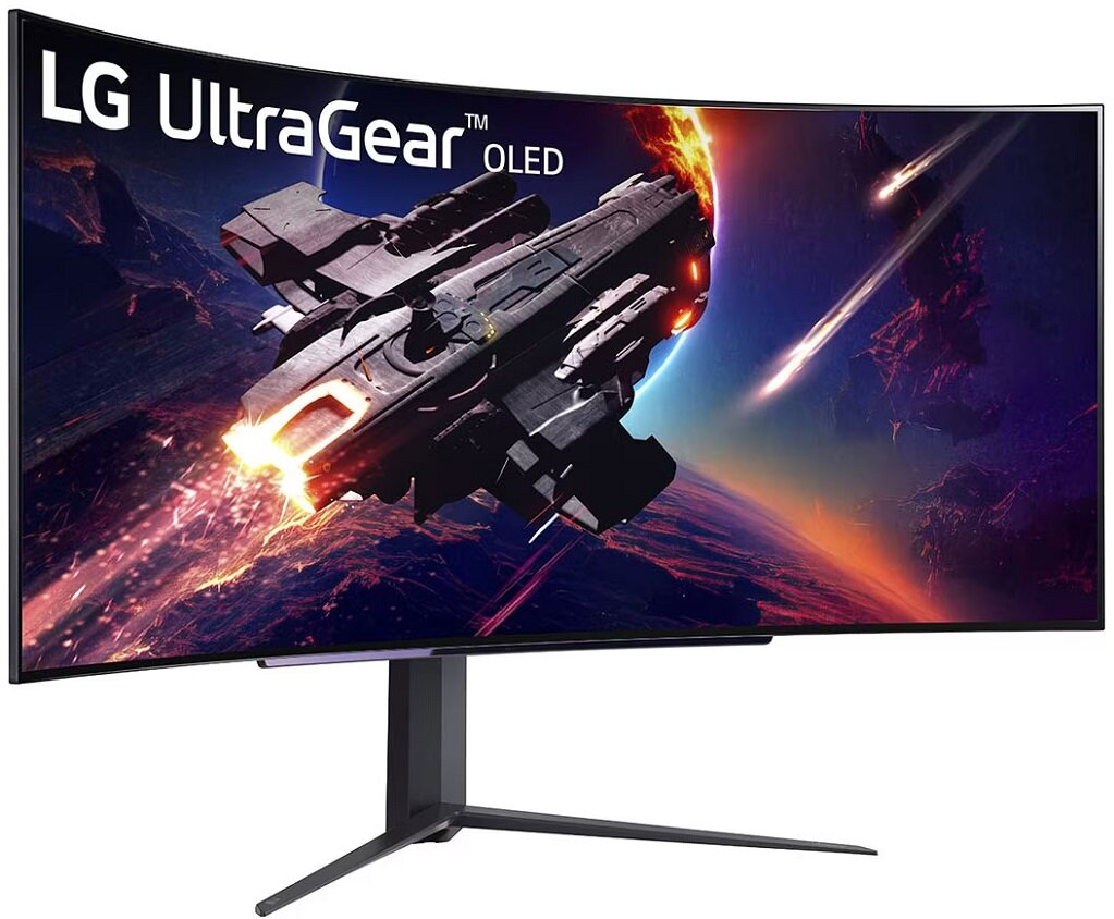Monitor LG UltraGear 45GR95QE-B 44.5 UWQHD OLED 0.03ms 240Hz