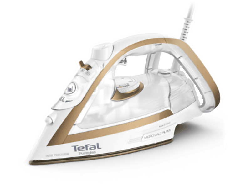 TEFAL FV8042E0 Gőzölős vasaló, 2900 W, fehér/arany