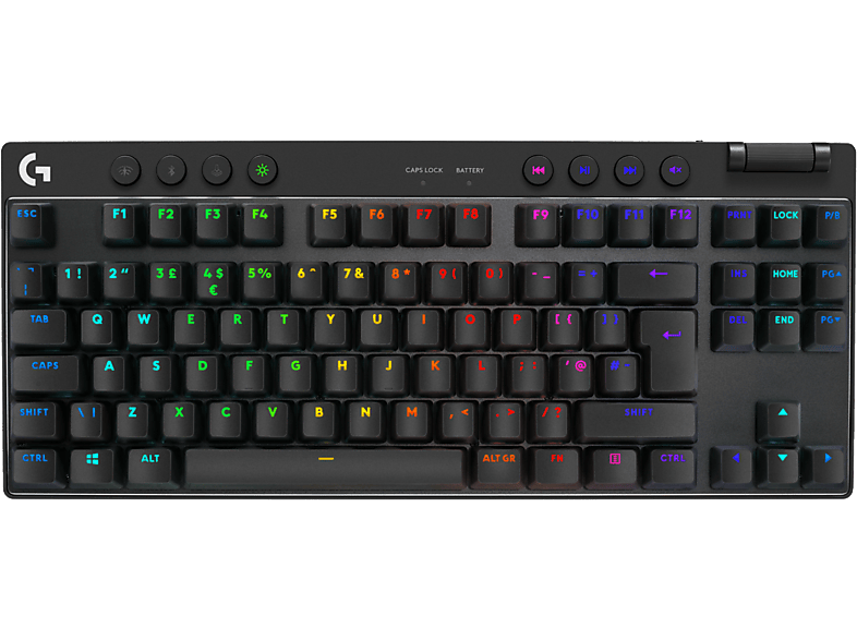 【訳あり】Logicool PRO X TKL LIGHTSPEED LOGITECH PRO X TKL LIGHTSPEED, Gaming-Tastatur, Mechanisch